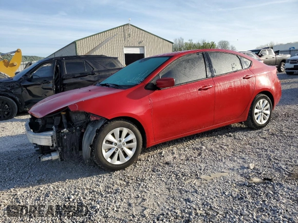 2014 Dodge Dart SXT with VIN 1C3CDFBB7ED913314, listed as a Copart auction lot 53950245 with 143,051 mi miles and Salvage Title. Bid and sale history available at carsss.com. Image 1.