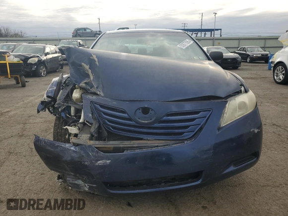 2007 Toyota Camry CE with VIN 4T1BE46K57U140814, listed as a Copart auction lot 53977595 with 160,889 mi miles and Salvage Title. Bid and sale history available at DreamBid. Image 5.