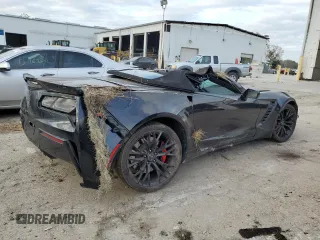 2015 Chevrolet Corvette Z06 3LZ with VIN 1G1YU3D62F5603415, listed as a Copart auction lot 84517834 with 17,983 mi miles and Salvage Title. Bid and sale history available at carsss.com. Image 3.