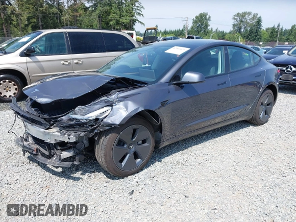 2023 Tesla Model 3 with VIN 5YJ3E1EA6PF664045, listed as a IAAI auction lot 42561039 with 18,708 mi miles and . Bid and sale history available at DreamBid. Image 20.