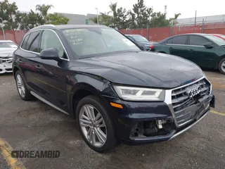 2019 Audi Q5 Premium Plus z VIN WA1BNAFY5K2049080, wystawiony jako IAAI lot #42057631 z przebiegiem 94 767 mil mil oraz . Historia ofert i sprzedaży dostępna na DreamBid. Obrazek 1.