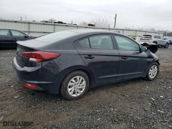 2019 Hyundai Elantra SE with VIN 5NPD74LF8KH445967, listed as a Copart auction lot 51667045 with 67,455 mi miles and Salvage Title. Bid and sale history available at carsss.com. Image 3.