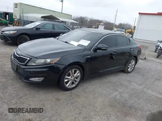 2012 Kia Optima EX with VIN 5XXGN4A68CG016640, listed as a IAAI auction lot 41714097 with Not Provided miles and . Bid and sale history available at carsss.com. Image 2.