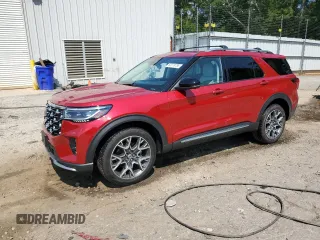 2025 Ford Explorer Platinum с VIN 1FMWK8HCXSGC02495, выставлен на аукционе Copart как лот 62073755 с пробегом 1 042 миль миль и Списание • Salvage title. История ставок и продаж доступна на DreamBid. Изображение 1.