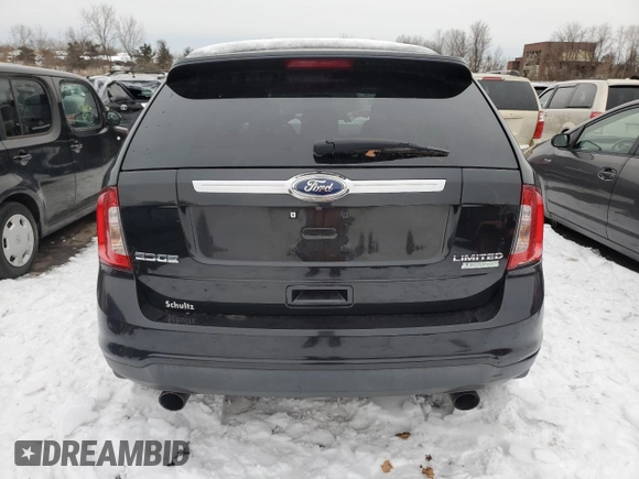 2012 Ford Edge Limited with VIN 2FMDK3K94CBA61570, listed as a Copart auction lot 44023295 with 124,945 mi miles and Salvage Title. Bid and sale history available at carsss.com. Image 6.