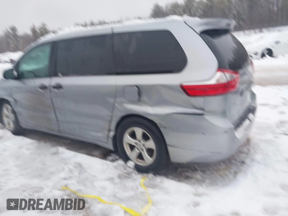 2017 Toyota Sienna L with VIN 5TDZZ3DC9HS802672, listed as a IAAI auction lot 41542558 with 147,788 mi miles and . Bid and sale history available at DreamBid. Image 14.
