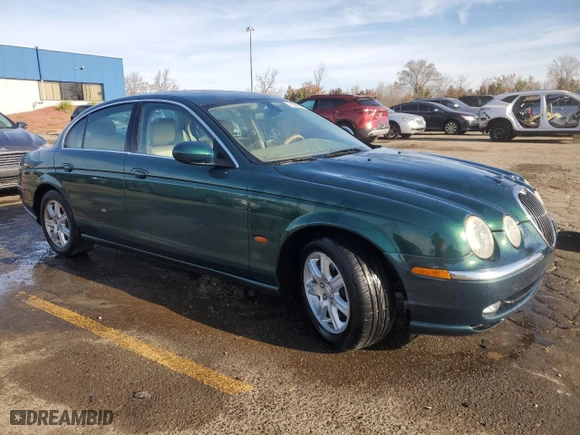 2003 Jaguar S-Type with VIN SAJEA01T33FM93414, listed as a Copart auction lot 76938064 with NaN miles and Clean Title. Bid and sale history available at carsss.com. Image 4.