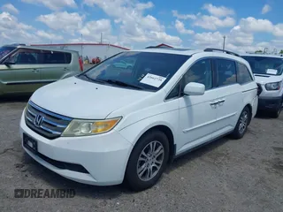 2011 Honda Odyssey EX-L with VIN 5FNRL5H6XBB002461, listed as a IAAI auction lot 42662720 with 145,672 mi miles and . Bid and sale history available at DreamBid. Image 21.