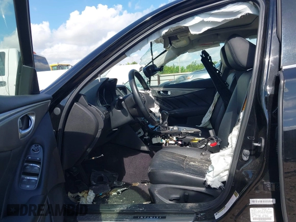 2015 Infiniti Q50 Sport with VIN JN1BV7AP5FM339629, listed as a IAAI auction lot 42802475 with 69,810 mi miles and . Bid and sale history available at DreamBid. Image 5.