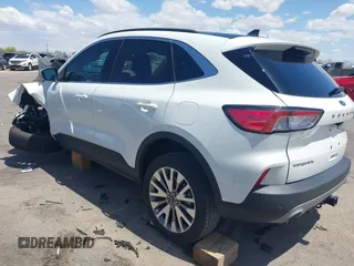 2022 Ford Escape Titanium z VIN 1FMCU9J97NUB89504, wystawiony jako IAAI lot #42571833 z przebiegiem Nie podano mil oraz . Historia ofert i sprzedaży dostępna na DreamBid. Obrazek 3.