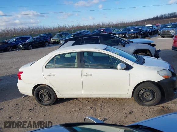2008 Toyota Yaris with VIN JTDBT903284035531, listed as a IAAI auction lot 41591330 with 142,123 mi miles. Bid and sale history available at carsss.com. Image 13.