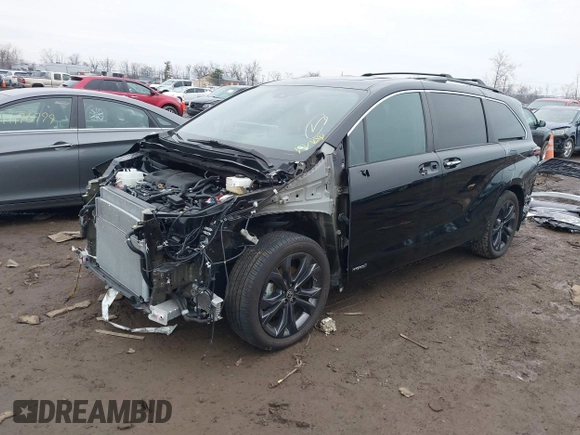 2021 Toyota Sienna XSE with VIN 5TDDRKEC7MS036230, listed as a IAAI auction lot 41454720 with 49,650 mi miles and . Bid and sale history available at DreamBid. Image 18.