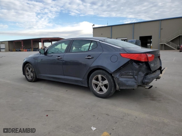 2015 Kia Optima LX with VIN 5XXGM4A75FG472112, listed as a Copart auction lot 41607535 with 152,139 mi miles and Salvage Title. Bid and sale history available at carsss.com. Image 2.