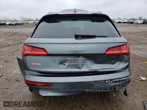 2018 Audi SQ5 Prestige with VIN WA1C4AFY1J2240985, listed as a Copart auction lot 50610653 with 86,686 mi miles. Bid and sale history available at carsss.com. Image 6.