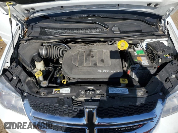 2014 Dodge Grand Caravan SXT with VIN 2C4RDGCG8ER283953, listed as a Copart auction lot 53002295 with Not Provided miles and Salvage Title. Bid and sale history available at DreamBid. Image 14.