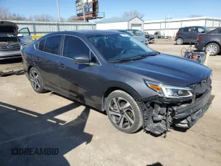 2021 Subaru Legacy Limited XT with VIN 4S3BWGN67M3009537, listed as a Copart auction lot 47382155 with 75,830 mi miles and Salvage title. Bid and sale history available at DreamBid. Image 4.