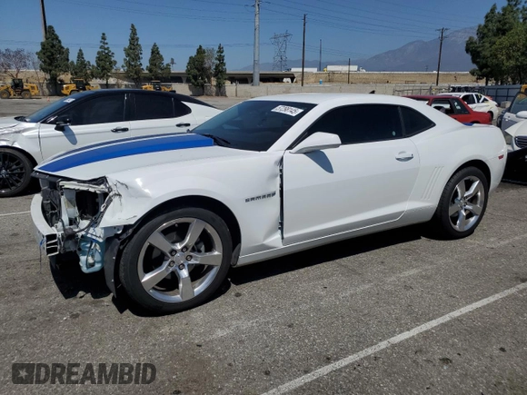 2011 Chevrolet Camaro 1LT with VIN 2G1FB1ED2B9129123, listed as a Copart auction lot 57298145 with 28,020 mi miles and Salvage title. Bid and sale history available at DreamBid. Image 1.