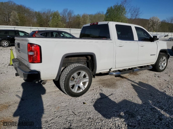 2018 GMC Sierra 1500 SLE with VIN 3GTU2MEC2JG452678, listed as a Copart auction lot 50351935 with 0 mi miles and Salvage Title. Bid and sale history available at carsss.com. Image 3.