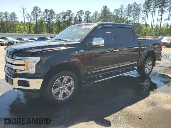 2019 Ford F-150 XL with VIN 1FTEW1E43KFB13866, listed as a Copart auction lot 53260855 with 77,346 mi miles and Salvage Title. Bid and sale history available at carsss.com. Image 1.