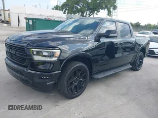 2021 Ram 1500 Laramie с VIN 1C6SRFJT3MN520395, выставлен на аукционе IAAI как лот 42323026 с пробегом 52 150 миль миль и . История ставок и продаж доступна на DreamBid. Изображение 2.