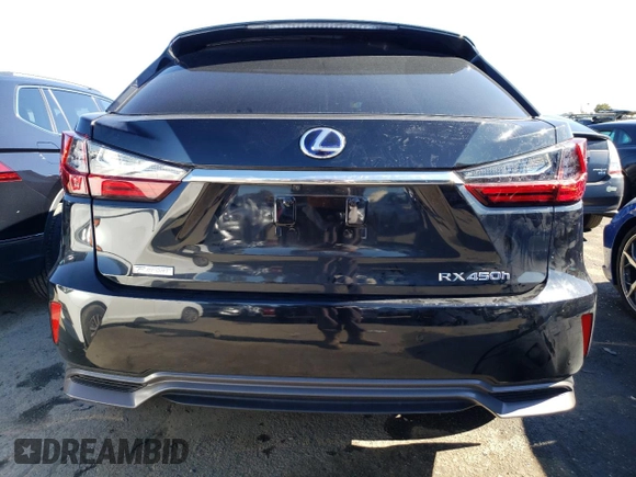 2019 Lexus RX with VIN 2T2BGMCA1KC039071, listed as a Copart auction lot 39847263 with 54,464 mi miles. Bid and sale history available at carsss.com. Image 6.