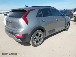 2024 Kia Niro EX Touring with VIN KNDCR3LE0R5142697, listed as a IAAI auction lot 41783319 with 15,545 mi miles. Bid and sale history available at carsss.com. Image 4.