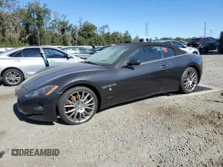 2011 Maserati GranTurismo Convertible with VIN ZAM45KMA6B0054287, listed as a Copart auction lot 84340274 with 0 mi miles and Salvage Title. Bid and sale history available at carsss.com. Image 1.