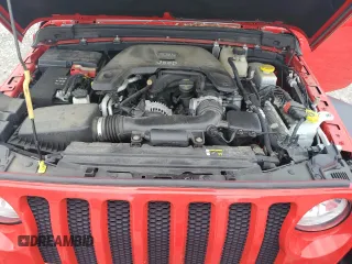 2019 Jeep Wrangler Unlimited Sport with VIN 1C4HJXDG2KW637021, listed as a Copart auction lot 58391315 with 66,087 mi miles and Salvage title. Bid and sale history available at DreamBid. Image 12.