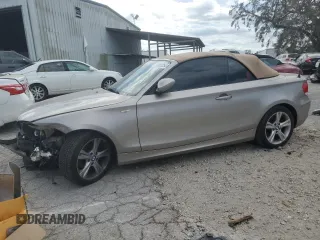 2009 BMW 1 Series 128i with VIN WBAUL73539VJ76952, listed as a Copart auction lot 76992254 with Not Provided miles and Salvage Title. Bid and sale history available at DreamBid. Image 1.