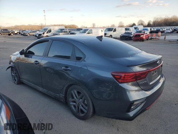 2021 Kia Forte GT-Line z VIN 3KPF34AD9ME351898, wystawiony jako Copart lot #87957335 z przebiegiem 57 633 mil mil oraz Szkoda całkowita • Salvage title. Historia ofert i sprzedaży dostępna na DreamBid. Obrazek 2.