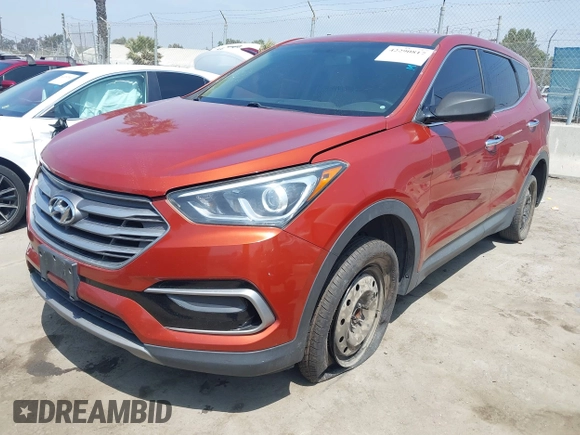 2017 Hyundai Santa Fe 2.4L with VIN 5XYZTDLB0HG459456, listed as a IAAI auction lot 42290817 with 142,323 mi miles and . Bid and sale history available at DreamBid. Image 17.