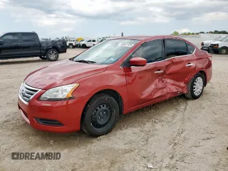 2014 Nissan Sentra SV z VIN 3N1AB7APXEY332725, wystawiony jako Copart lot #56567125 z przebiegiem 206 234 mil mil oraz Szkoda całkowita • Salvage title. Historia ofert i sprzedaży dostępna na DreamBid. Obrazek 1.