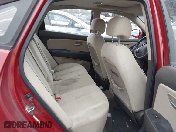 2009 Hyundai Elantra SE with VIN KMHDU46D19U751813, listed as a IAAI auction lot 42161925 with 158,288 mi miles and . Bid and sale history available at DreamBid. Image 8.