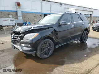 2013 Mercedes-Benz M-Class ML 350 with VIN 4JGDA5HBXDA182710, listed as a Copart auction lot 48494985 with 152,832 mi miles and Salvage Title. Bid and sale history available at carsss.com. Image 1.