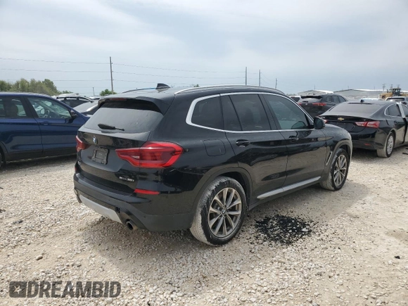2019 BMW X3 sDrive30i with VIN 5UXTR7C58KLF30724, listed as a Copart auction lot 50880715 with 71,929 mi miles and Clean Title. Bid and sale history available at DreamBid. Image 3.