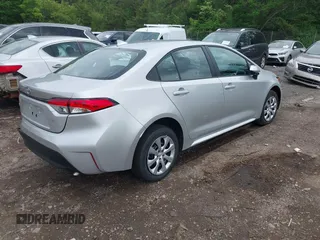 2025 Toyota Corolla LE with VIN 5YFB4MDE0SP259512, listed as a IAAI auction lot 42119195 with 7,078 mi miles. Bid and sale history available at carsss.com. Image 4.