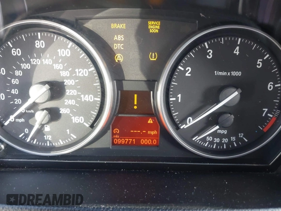 2010 BMW 3 Series 328i with VIN WBAPH7G58ANM48263, listed as a IAAI auction lot 41895524 with 99,771 mi miles and . Bid and sale history available at carsss.com. Image 7.