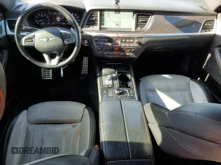 2018 Genesis G80 Sport с VIN KMHGN4JB3JU243539, выставлен на аукционе Copart как лот 43653695 с пробегом 81 008 миль миль и Списание • Salvage title. История ставок и продаж доступна на DreamBid. Изображение 8.