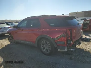 2024 Ford Explorer XLT with VIN 1FMSK8DH7RGA42621, listed as a Copart auction lot 47085265 with 7,171 mi miles and Salvage Title. Bid and sale history available at carsss.com. Image 2.