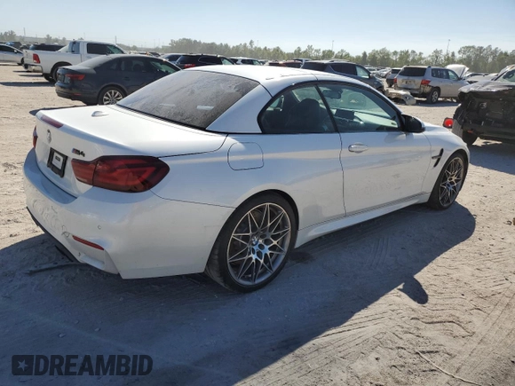 2020 BMW M4 with VIN WBS4Z9C01L5N31148, listed as a Copart auction lot 74013914 with 24,803 mi miles and Non Repairable. Bid and sale history available at carsss.com. Image 3.