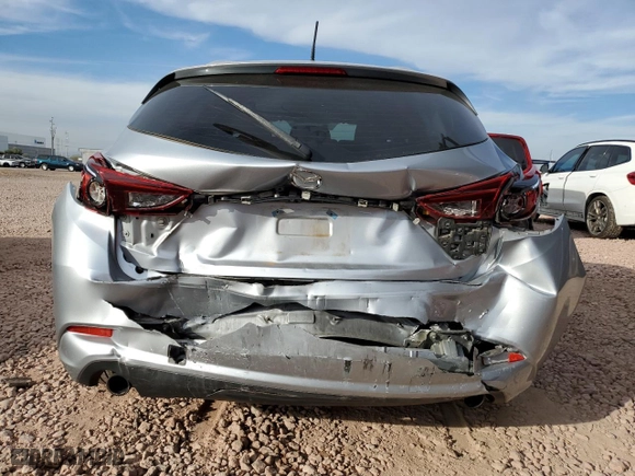 2017 Mazda Mazda3 5-Door Sport with VIN 3MZBN1K78HM157601, listed as a Copart auction lot 44654235 with 115152 miles and Salvage Title. Bid and sale history available at carsss.com. Image 6.