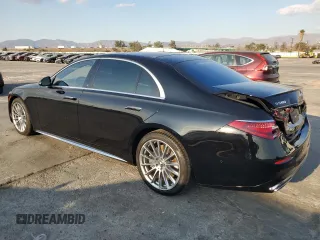 2023 Mercedes-Benz S-Class S 500 with VIN W1K6G6DBXPA225492, listed as a Copart auction lot 81487724 with 20,430 mi miles and Salvage Title. Bid and sale history available at carsss.com. Image 2.