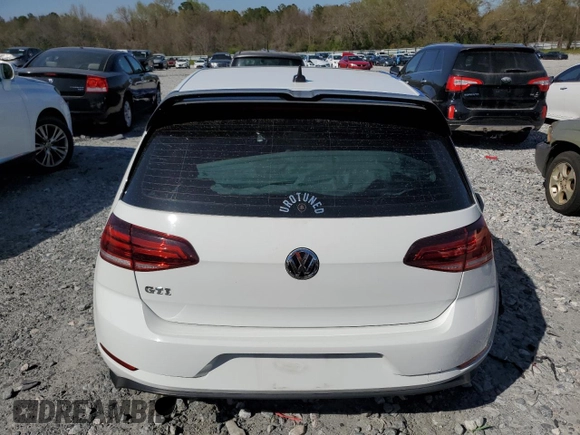 2018 Volkswagen Golf GTI S with VIN 3VW547AU1JM285842, listed as a Copart auction lot 49862985 with 74,999 mi miles and Salvage Title. Bid and sale history available at carsss.com. Image 6.
