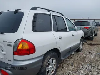2003 Hyundai Santa Fe LX with VIN KM8SC73E23U536604, listed as a IAAI auction lot 41244086 with 193,213 mi miles. Bid and sale history available at carsss.com. Image 6.
