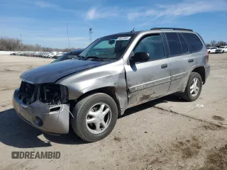 2005 GMC Envoy SLE z VIN 1GKDT13SX52364812, wystawiony jako Copart lot #46224955 z przebiegiem 183 441 mil mil oraz Szkoda całkowita • Salvage title. Historia ofert i sprzedaży dostępna na DreamBid. Obrazek 1.