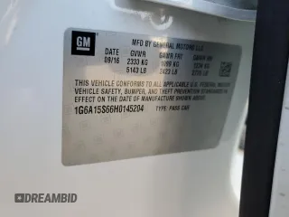 2017 Cadillac CTS-V z VIN 1G6A15S66H0145204, wystawiony jako Copart lot #74996224 z przebiegiem 28 261 mil mil oraz Szkody całkowita. Historia ofert i sprzedaży dostępna na DreamBid. Obrazek 12.