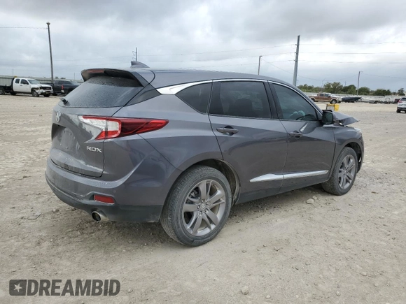 2021 Acura RDX w/Advance Package with VIN 5J8TC1H77ML016780, listed as a Copart auction lot 78299134 with 31,362 mi miles and Salvage Title. Bid and sale history available at carsss.com. Image 3.