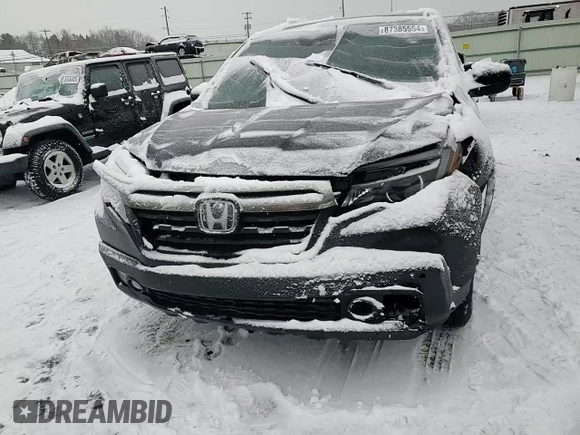 2019 Honda Ridgeline Black Edition with VIN 5FPYK3F84KB038533, listed as a Copart auction lot 87385564 with Not provided miles and Salvage title. Bid and sale history available at DreamBid. Image 11.