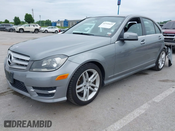 2014 Mercedes-Benz C 250 Sport with VIN WDDGF4HB6EG160494, listed as a IAAI auction lot 42310423 with 145,160 mi miles and . Bid and sale history available at DreamBid. Image 19.