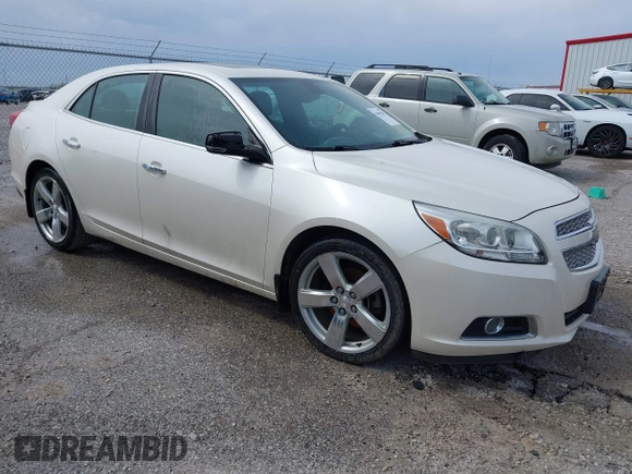 2013 Chevrolet Malibu LTZ with VIN 1G11J5SX6DF348664, listed as a IAAI auction lot 41994207 with 202,008 mi miles and . Bid and sale history available at DreamBid. Image 1.